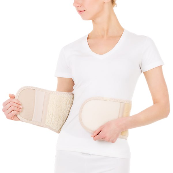 Бандаж противорадикулитный согревающий из овечьей шерсти Тривес Т-1682 (Т.25.02)