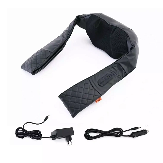 Массажер физиотерапевтический GESS-012 для шеи и спины черный