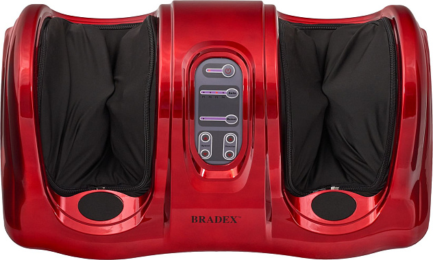 Массажер для стоп и лодыжек "Блаженство" красный BRADEX