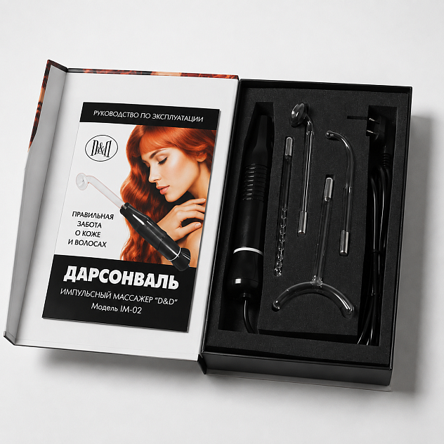 Аппарат дарсонваль D&D IM-02 (4 насадки)