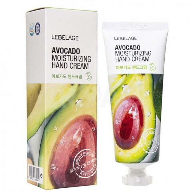 Крем для рук с экстрактом авокадо LEBELAGE AVOCADO MOISTURIZING, 100 мл