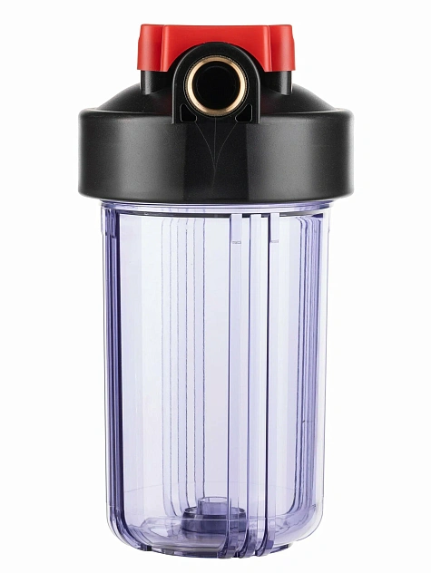 Корпус предфильтра ГЕЙЗЕР С24 10 ВВ (1") прозрачный