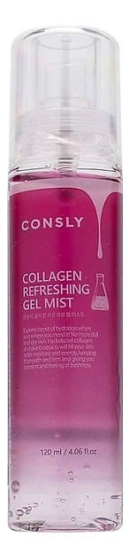 Гель-мист для лица с коллагеном освежающий Consly MIST 120мл