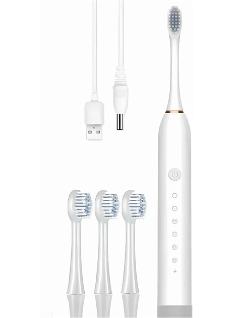 Щетка зубная звуковая Х-3 (3 насадки в комплекте)
