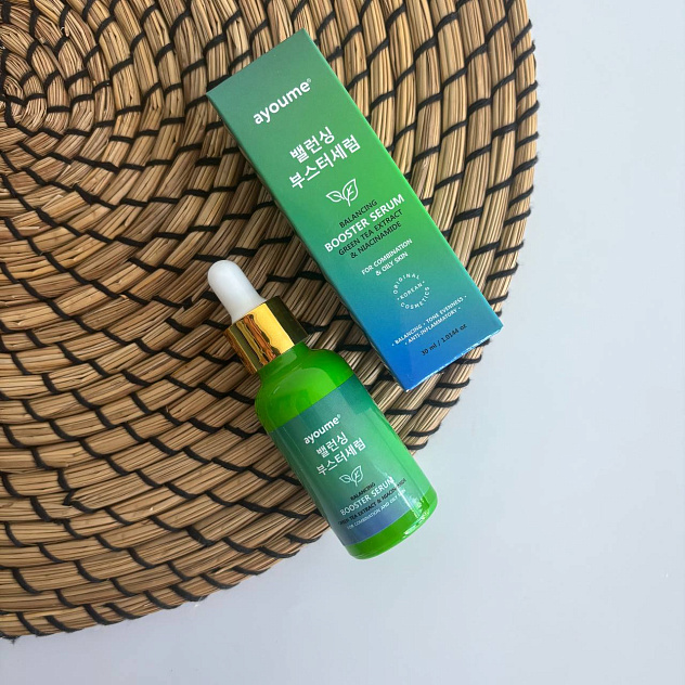 Сыворотка Balancing BOOSTER SERUM - Green Tea & Niacinamide 30ml