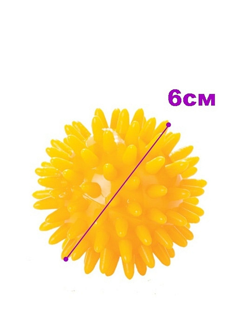 Мяч игольчатый (диаметр 6 см) Тривес М-106