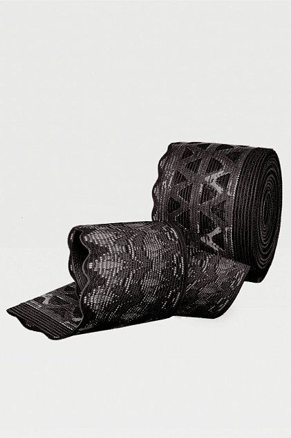 Чулки компрессионные с ажурной резинкой на широкое бедро (открытый носок) 1 класс Idealista ID-311W