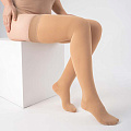 Чулки компрессионные с закрытым носком, класс компрессии 1, ТК.931 (Размер: №6 Цвет: Бежевый)