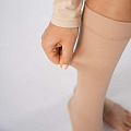 Гольфы компрессионные с открытым носком, класс компрессии 1 ТК.910 (Размер: №1 Цвет: Бежевый)